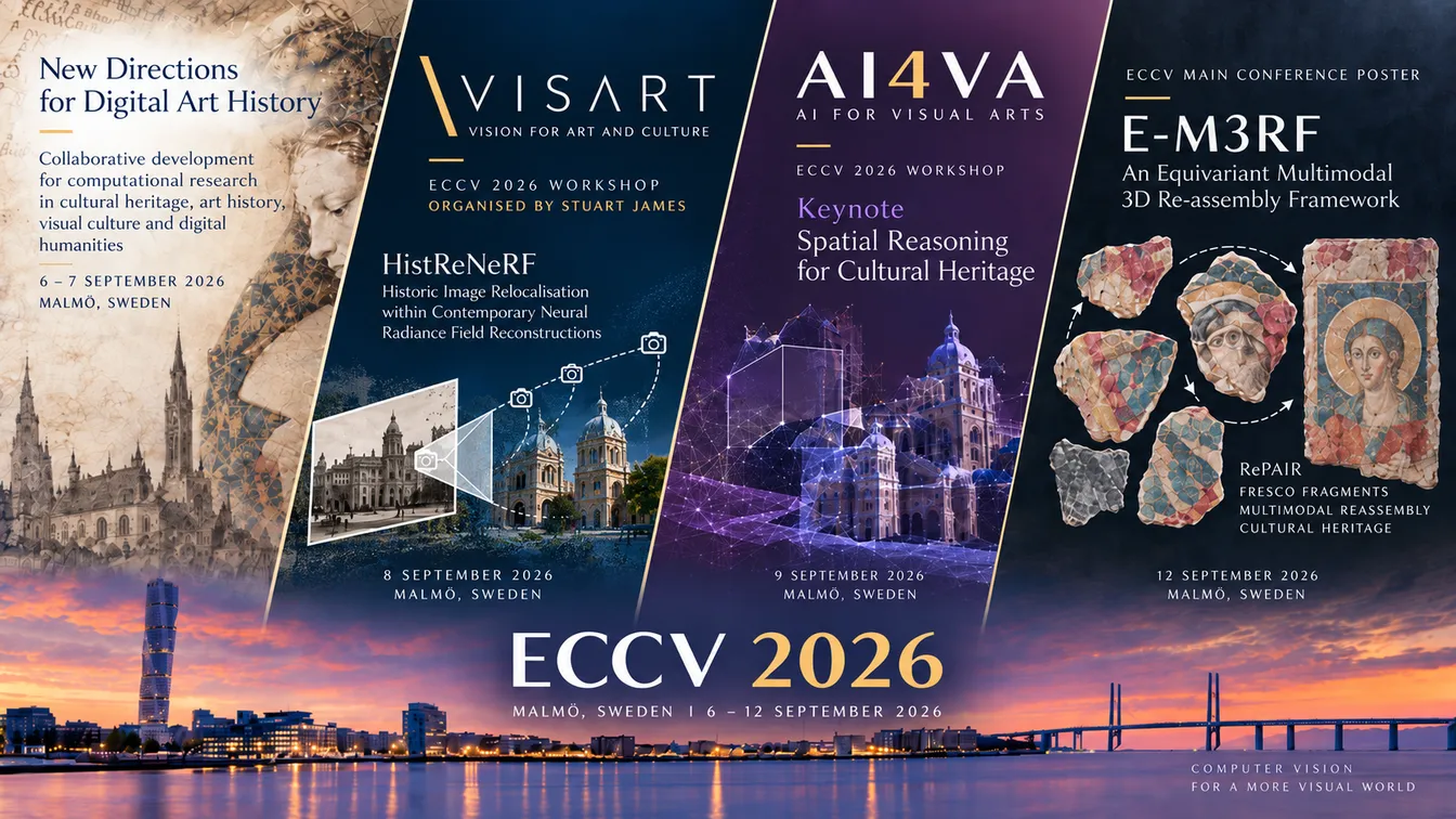 ECCV 2026: Digital Art History, VISART and Spatial Reasoning