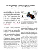 IFFNeRF: Initialisation Free and Fast 6DoF pose estimation from a single image and a NeRF model