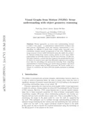 Visual Graphs from Motion (VGfM): Scene understanding with object geometry reasoning