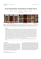 Texture Stationarization: Turning Photos into Tileable Textures